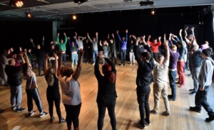 Feast Theatre Festival Stimprovisation Crowd
