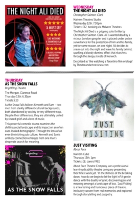 FEAST Theatre Festival Programme 2025 - 4