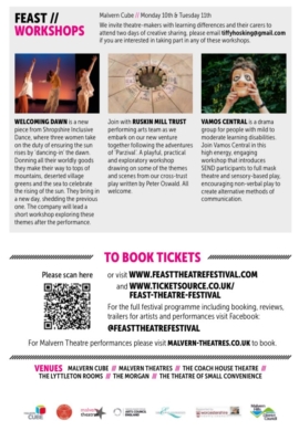FEAST Theatre Festival Programme 2025 - 7